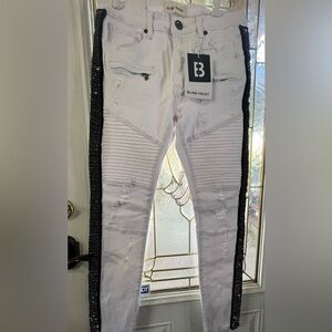 Mens Blind Trust Slim Fit 34/32 Jeans